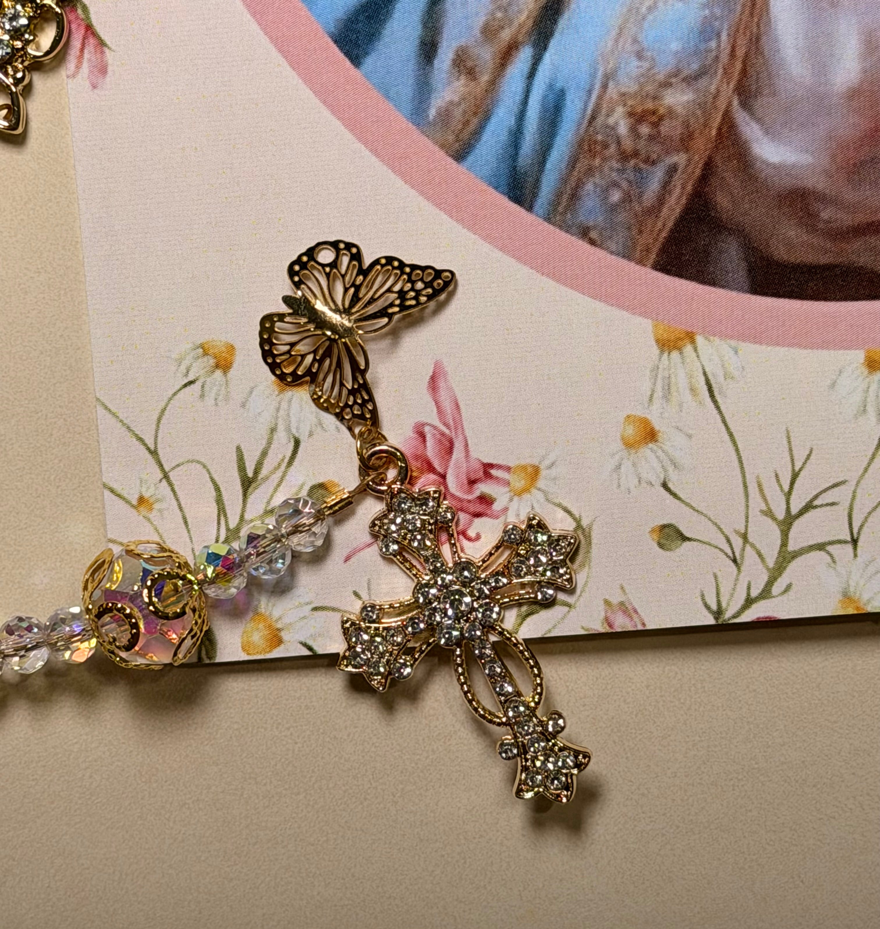 Pearl Mother & Child Rosary for Mother's Day | Handmade Catholic Gift